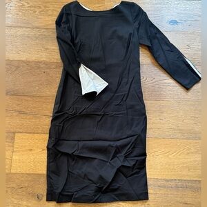 Banana Republic Black and Cream Blouse